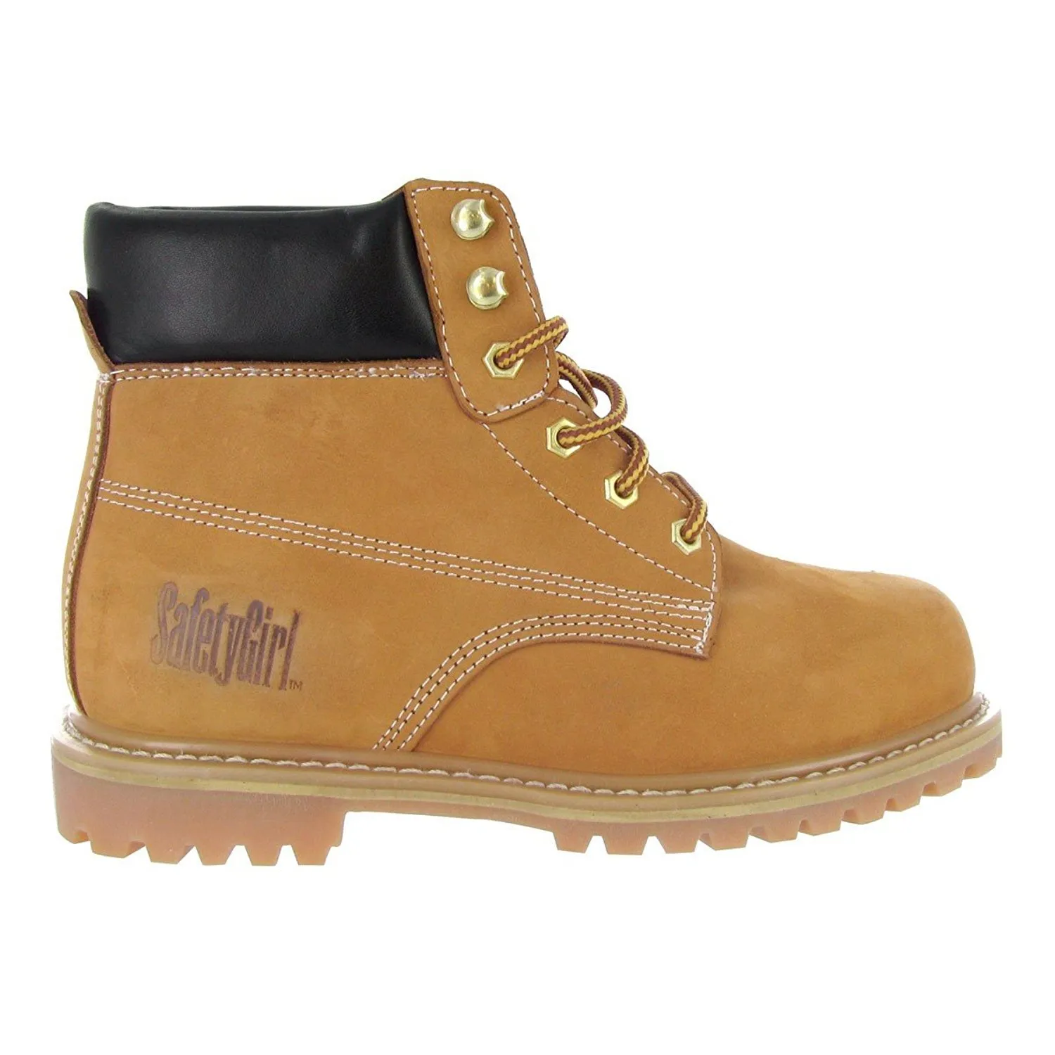 GS003-Tan-5.5M Steel Toe Work Boots - Tan - 5.5M, English, Capacity, Volume, Leather, 5.5M, Tan ()
