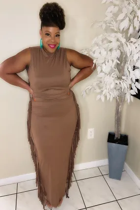 Latte Midi Dress