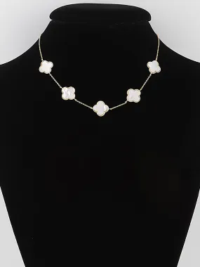 Many Clovers Necklace