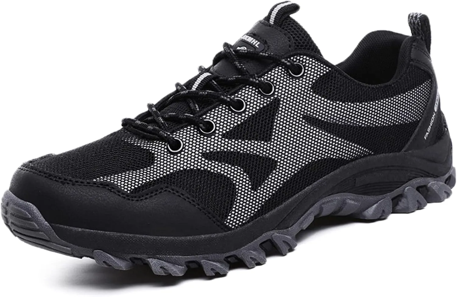 Mens Waterproof Outdoor Hiking Trekking Climbing Shoes Lightweight Breathable Trail Running Trainers