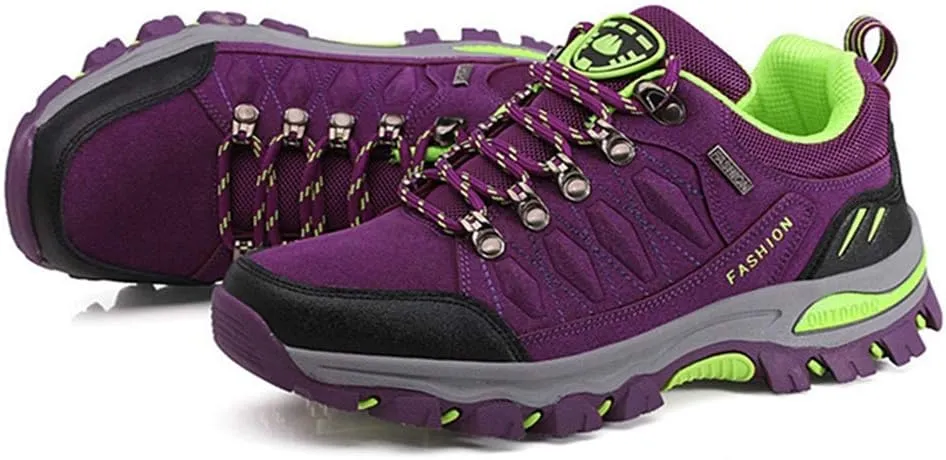 MIOKE Women's Waterproof Hiking Shoes Outdoor Running Trail Hiker Non-Slip Casual Climbing Backpacking Shoe