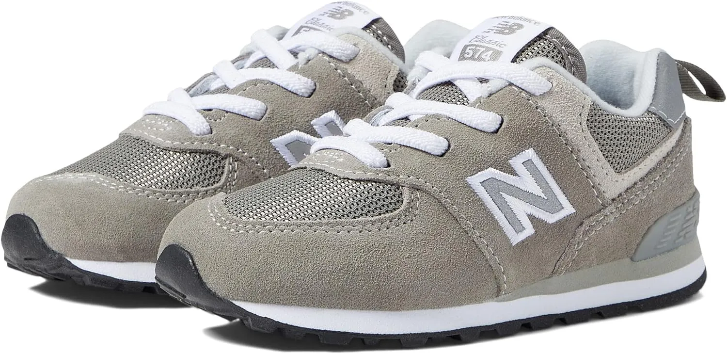 New Balance Boys' 574 Core Bungee Sneaker