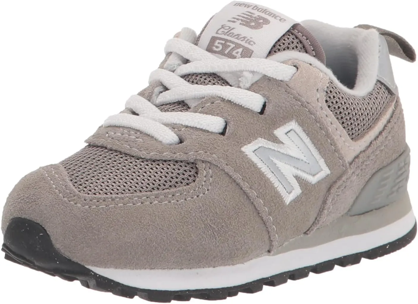 New Balance Boys' 574 Core Bungee Sneaker