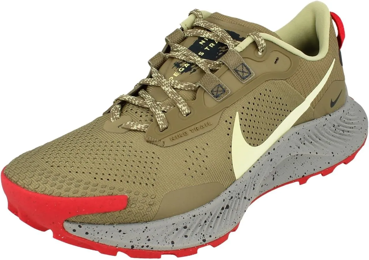 Nike Pegasus Trail 3 Mens Running Trainers DA8697 Sneakers Shoes (UK 6 US 7 EU 40, Matte Olive Obsidian 301)