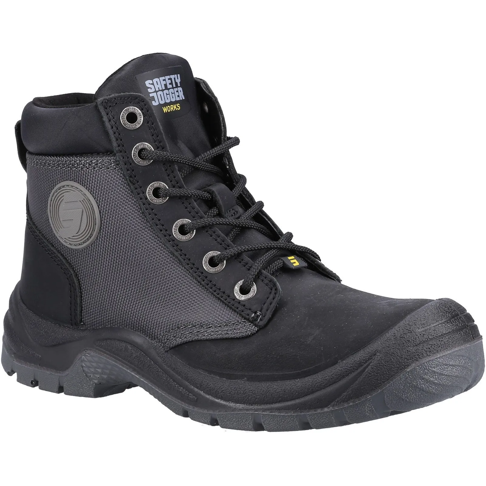 Safety Jogger Dakar S3 Safety Boots S3 Black/Dark Grey