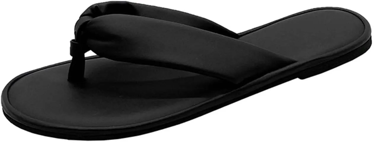 Thong Sandals for Women Soft Smooth Comfort Flip Flops Lightweight Summer Beach Casual Walking Shoes