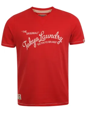 Tokyo Laundry Norman Red t-shirt