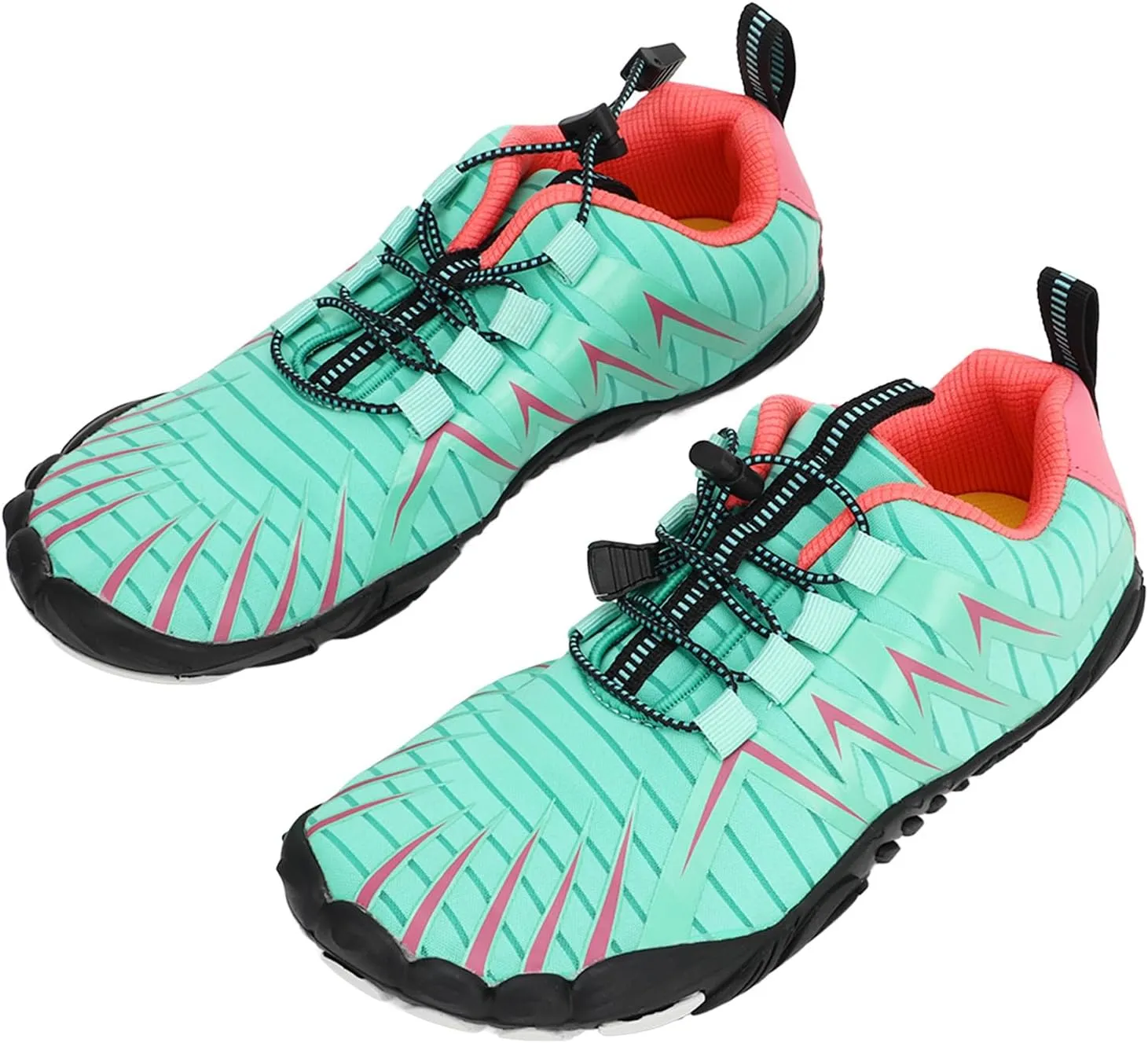 VBESTLIFE Women Climbing Shoes Prevent Slip Breathable Lightweight Lady Water Shoes for Beach Hiking Driving Green