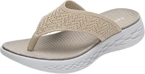 Women Shoes Wedge Thick Soled Flip Flops Fashionable Outdoor Beach Sandals Women Lime Sandals Slippers for Beach