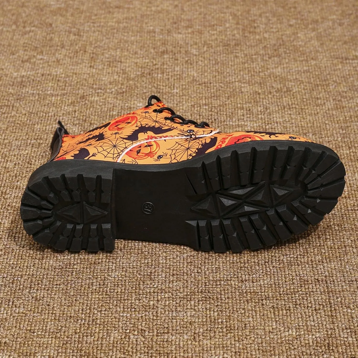 Womens Halloween Pumpkin Sneakers Print Canvas Shoes Halloween Decorations Slip On Loafers Low Top Casual Shoes Canvas Sneaekers Flat Tennis Comfortable Walking Shoes
